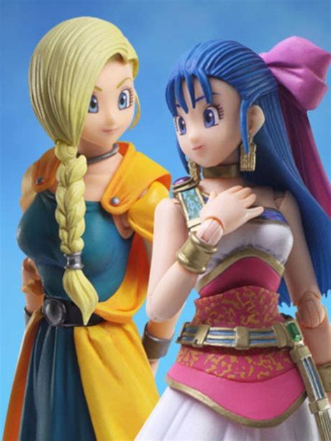 icymi dragon quest v hand of the heavenly bride bring arts nera and bianca figures from square