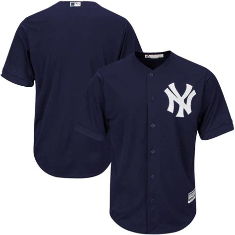 Majestic New York Yankees Navy Official Cool Base Jersey