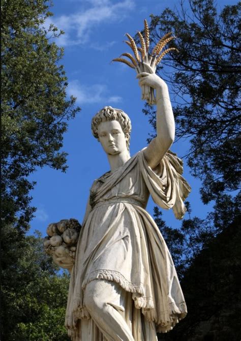 Demeter Goddess Of Agriculture And Harvest Hellenic Moon