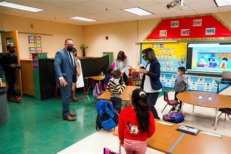Education Secretary Cardona Visits Reopened Prince Georges County