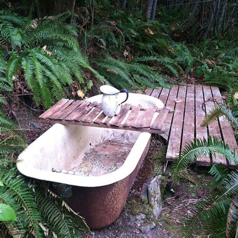 Clawfoot jacuzzi tub picture bottom is part of the post in clawfoot jacuzzi tub gallery. rustic | Outdoor tub, Clawfoot bathtub, Clawfoot