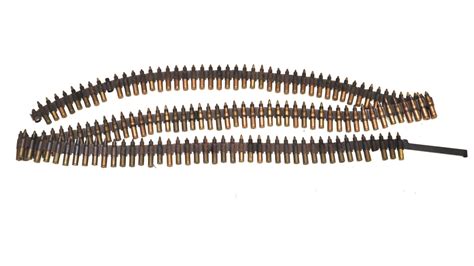 762mm Belt Links With Reproduction Ammunition Mjl Militaria