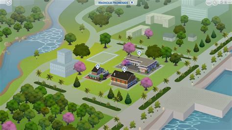 Sims 4 Get To Work Magnolia Promenade