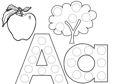 Top Ten Printable Letter A Coloring Pages for Kids - Coloring Pages