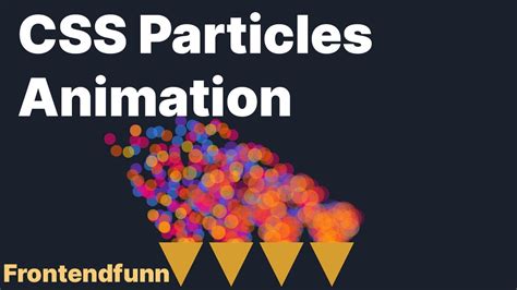 Particles Animation Css Particles Youtube