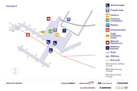 London Heathrow Terminal 3 Airport Information British Airways