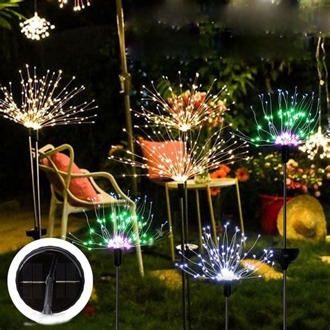 90150 Led Solar Garden Decor Lights Outdoor Wires String Landscape
