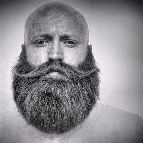 Beards Men Amazing Beard No Mustache Beard Hairstyle Bald With Beard