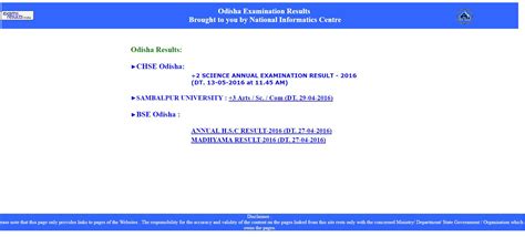 We did not find results for: CHSE Odisha 12th Result 2016 @ Orissaresults.nic.in ...