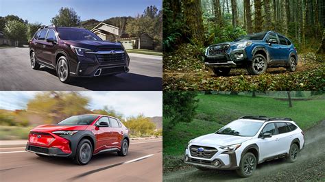 2023 Subaru Suv Lineup Changes Whats New With The Outback Ascent