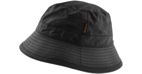 The unique oversized brim design of the boonie hat can block out the sun and rain during men military training, and the vent holes on the hat can also relieve the heat discomfort. Barbour Cotton Waxed Bucket Hat Black for Men - Lyst