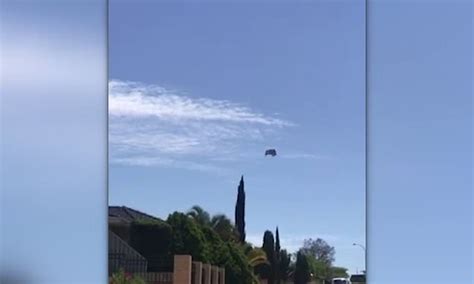 Mysterious Ufo Is Caught On Camera Flying Over Perth As One