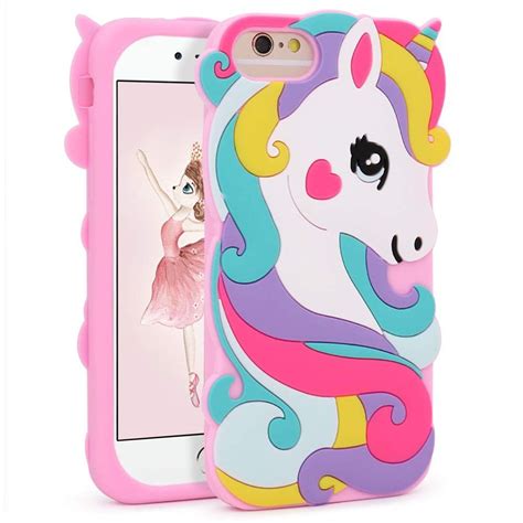 Liangxuer Vivid Unicorn Case For Iphone 6iphone 6siphone 7iphone 8 4