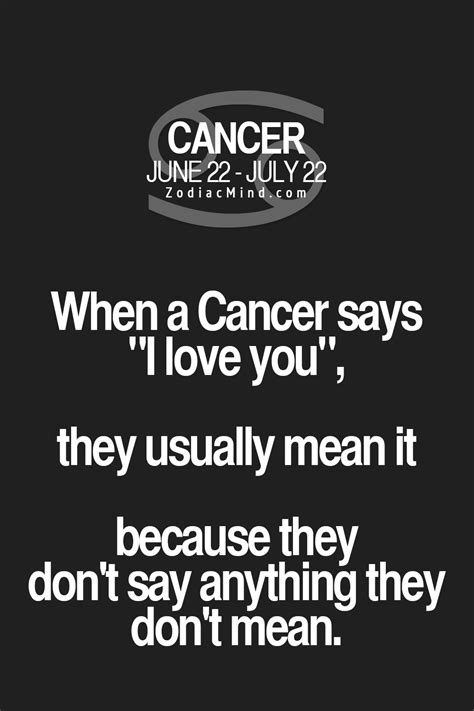 Cancer in love (cancer dates: Fun facts about your sign here | Quotes | Pinterest ...