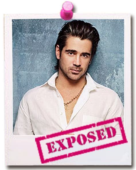 Famous Male Exposed Colin Farrell Naked