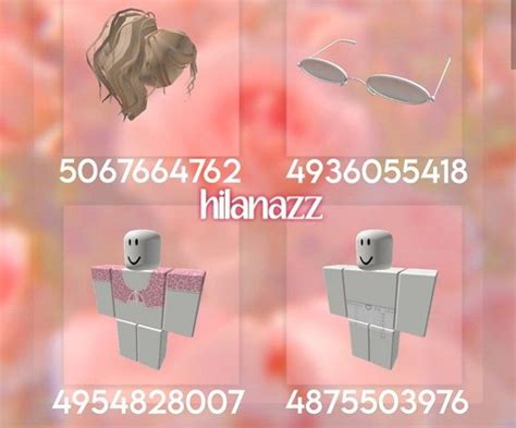 Roblox High School Aesthetic Clothes Codes