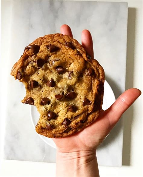 One Big Chocolate Chip Cookie E2 Bakes Brooklyn