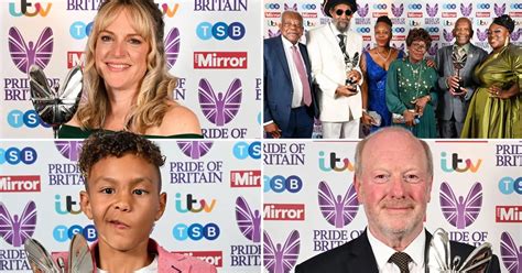 Daily Mirror Pride Of Britain Awards 2023 Full List Of Amazing