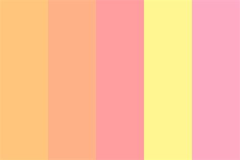 Pink Sunset Color Palette