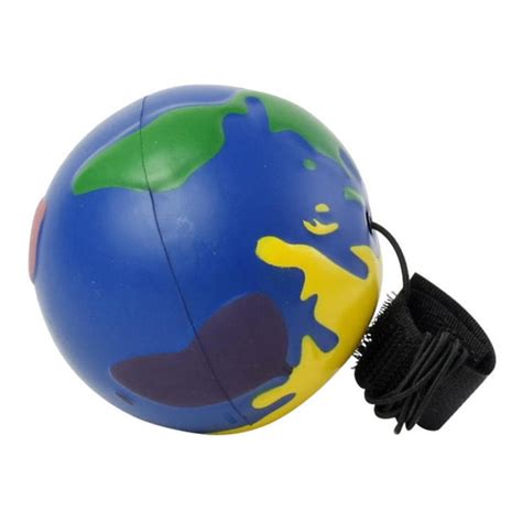 Squeeze Multicolor Globe Stress Balls Custom Printed Save Up To 35