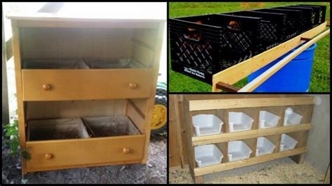 Creative Chicken Nesting Box Ideas The Owner Builder Network