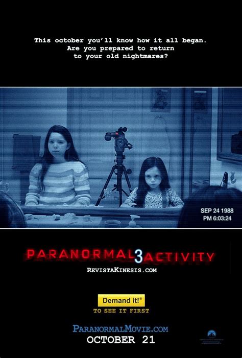 Out Of The Box Paranormal Activity 3