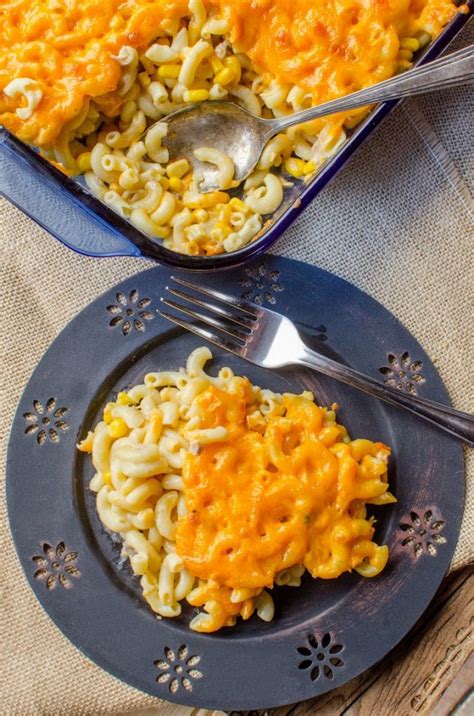 You can't beat the cheesy combination of tender noodles, canned tuna fish, and sweet peas tossed in a creamy sauce with crushed potato chips on top! Tuna Noodle Casserole with Corn Recipe - Easy and Frugal