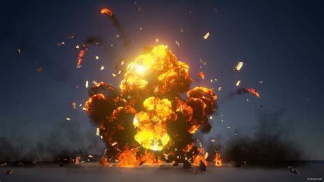 The Explosions Mega Pack 虚幻unreal4资源下载 Cgwell Cg薇儿论坛，最专业的游戏特效师，动画师