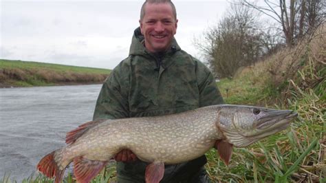 Catching A 28lb Pike Uk December 2015 Youtube