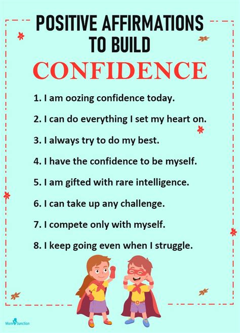 130 Positive Affirmations For Kids To Boost Their Confidence