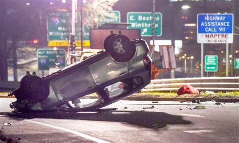 police probe fatal east boston rollover boston herald