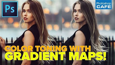 How To Color Tone Using Gradient Maps Instant Color Grade In Photoshop