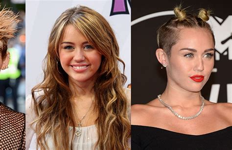 Miley Cyrus Hair From Disney Locks To Her Badass Buzzcut