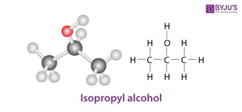 Isopropyl Alcohol C3h8o Structure Molecular Mass Properties And Uses
