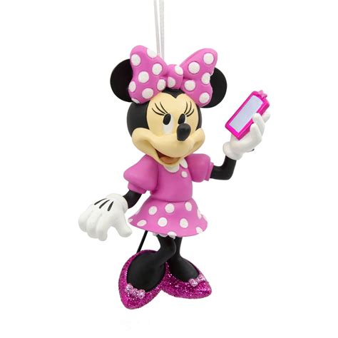 Or, create a new account if you don't already have one by providing your name and email address photo placemats, totes, magnets, phone cases, jewelry, and keychains display your favorite moments on items that you (or your gift recipient) will use. Hallmark Disney Minnie Mouse With Phone Christmas Ornament ...