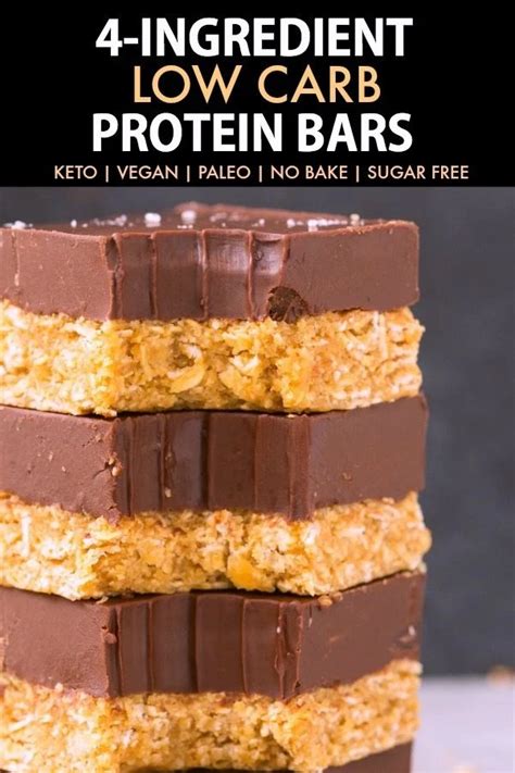 Homemade Low Carb Protein Bars Paleo Keto Vegan