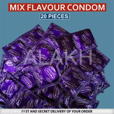 Mix Flavoured Condom Extra Dotted For Long Time And More Pleasure