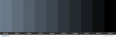 Shades X11 Color Light Slate Gray 778899 Hex Colorswall