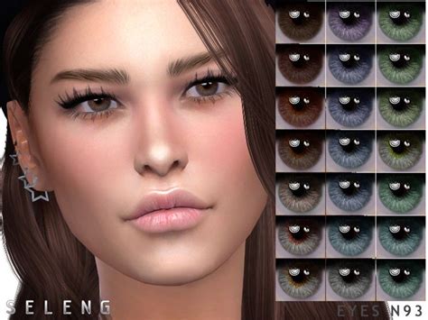 Selengs Eyes N93 Sims 4 Cc Eyes Sims Sims 4