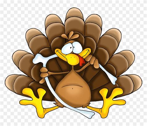 Happy Thanksgiving Turkey Cartoon Clip Art