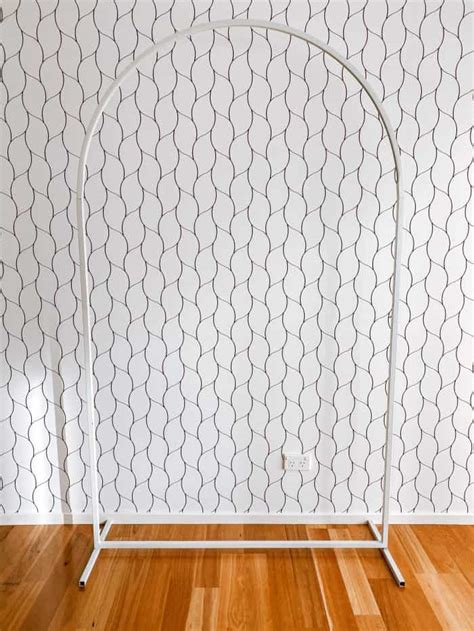 Arch Backdrop Stand White No Mesh Hired Style