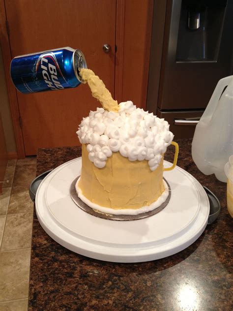 Amazing Beer Cakes For Birthdays Idealitz