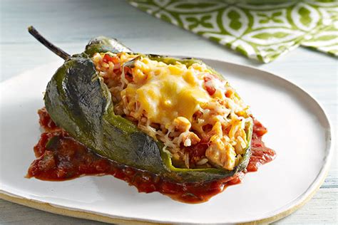 stuffed poblano peppers recipe in 2020 stuffed peppers recipes mexican food recipes