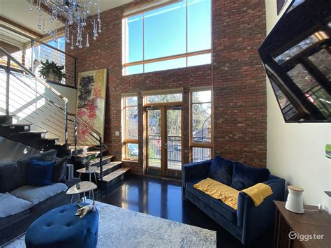 2-Story Industrial Style Loft Exposed Brick | Rent this location on