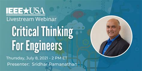 Critical Thinking For Engineers Ieee Usa