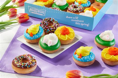 Krispy Kreme Launches Spring Mini Doughnuts Bake Magazine