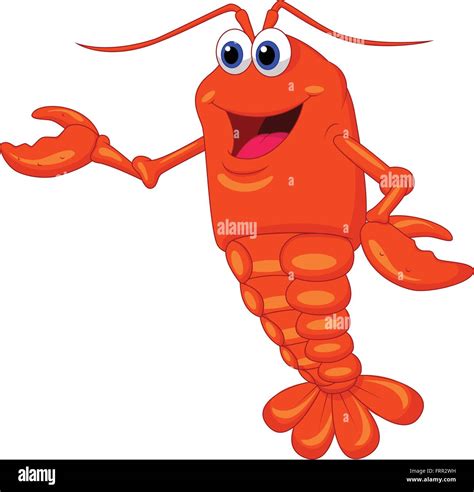 Cute Lobster Cartoon Stock Vector Image And Art Alamy