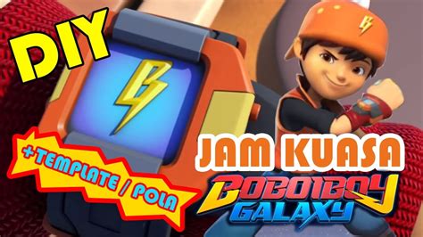 Gambar tersebut bisa anda download langsung, caranya silahk. CARA MEMBUAT JAM KUASA BOBOIBOY GALAXY (+Template / Pola ...