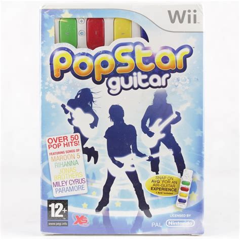 Popstar Guitar Nintendo Wii Wts Retro Køb Her