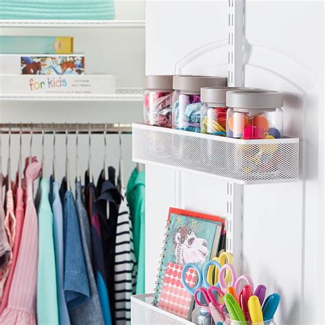 Container store, inc., the is responsible for this page. Elfa Classic 2' Closet with Door & Wall Rack | The ...